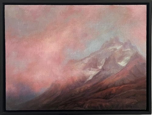 Lost in Thought  12 x 16" (framed*)